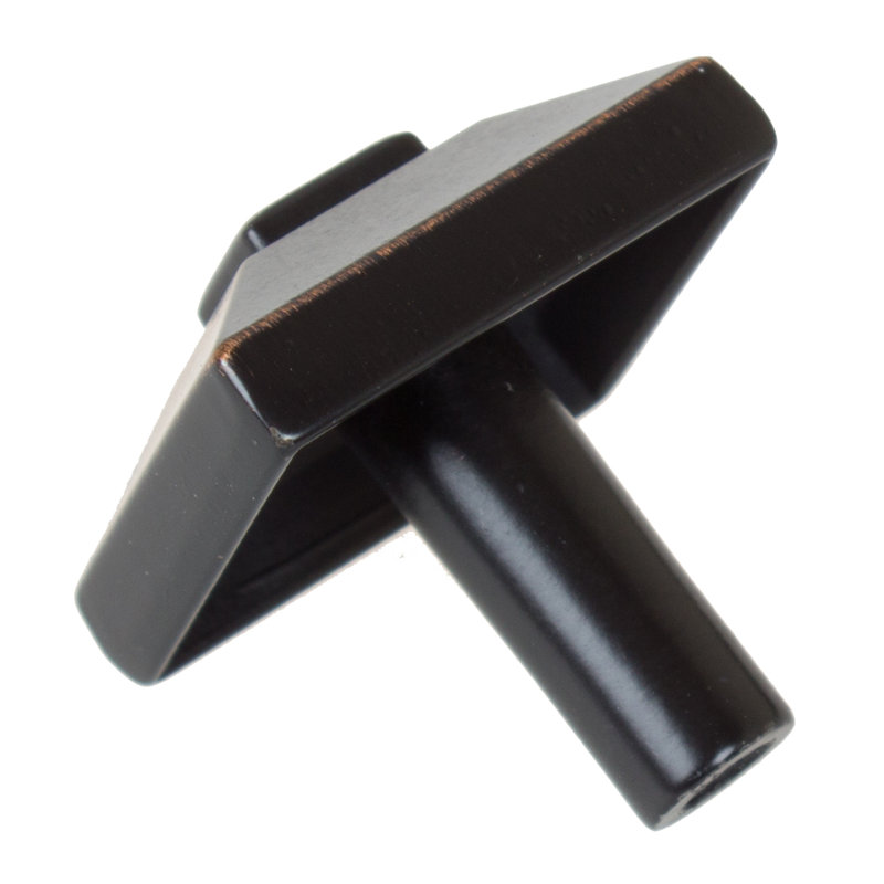 Pyramid 7/8" Length Square Knob Multipack, Oil Rubbed Bronze
