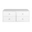 Commode double l 42,25 po Ailee-May