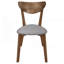 Ensemble de salle à manger gris et noyer naturel-4068088