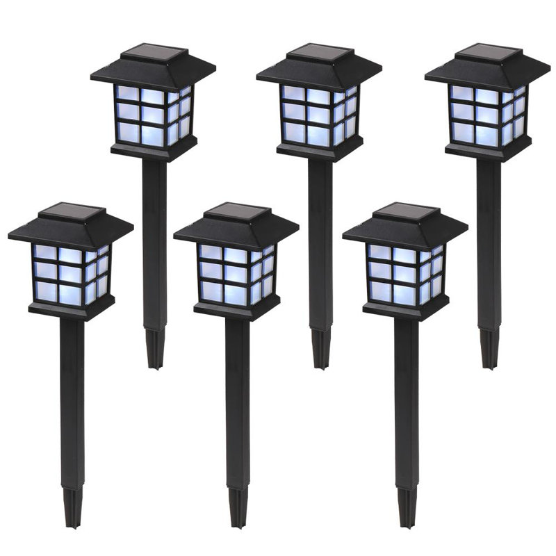Brijette Low Voltage Solar Powered Integrated LED Pathway Light Pack