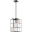 Lustre rectangulaire à 4 lumières DEL Barbur