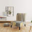 Fauteuil de chambre rembourré doré Gold Watercolor - Glam