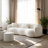 Yazgur Boneless 93.6" Curved Modern Upholstered Sofa-2139336431-2092739316