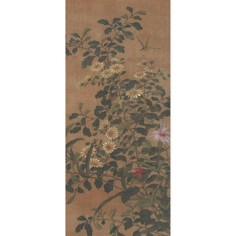 Peel & Stick Floral, 108" L x 48" W