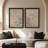 Set of 2 Premium Framed Art Artworks on Premium Canvas with 26"x36" Frame-1886810065