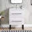 Modestia 24" White Free-standing Single Bathroom Vanity Set