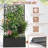 24 X 9 X 44.5 In.Small-Space Iron Planter Box With Trellis