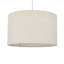 Linen Blend Drum Pendant Shade-311245122