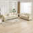 2 Pieces: Loveseat, Sofa est en rupture de stock sélectionné