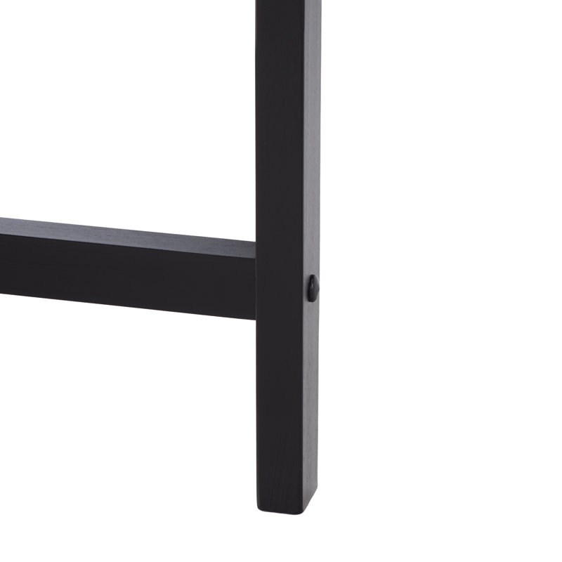 Seraphina Round Dining Table, Matte Black