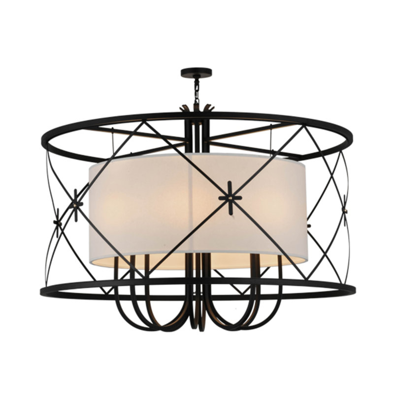 Penelope 8 - Light Semi Flush Mount