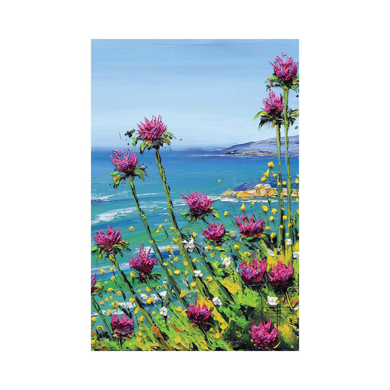 Forever In California 1 Piece Wrapped Canvas Painting, 30.48 cm H x 45.72 cm W