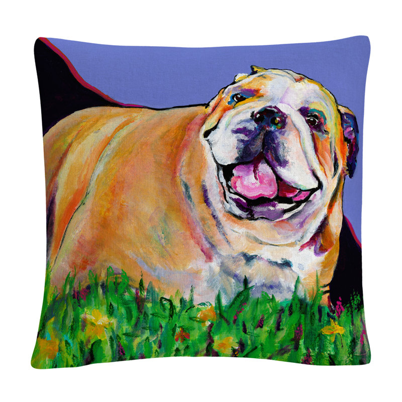 Coussin décoratif 16 po Pat Saunders-White Spring Fever