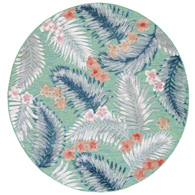 Soper Performance Floral Indoor/Outdoor Area Rug