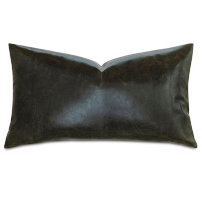 Muse Vegan Leather Decorative Pillow Cover & Insert Rectangular