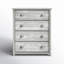 Commode à 4 tiroirs de style campagnard Ballast H 43 po, style brésilien-1884874901