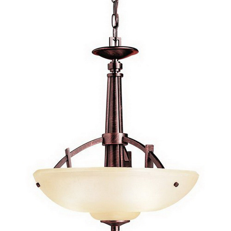 Luminaire suspendu bol 3 lumières unique Lucia