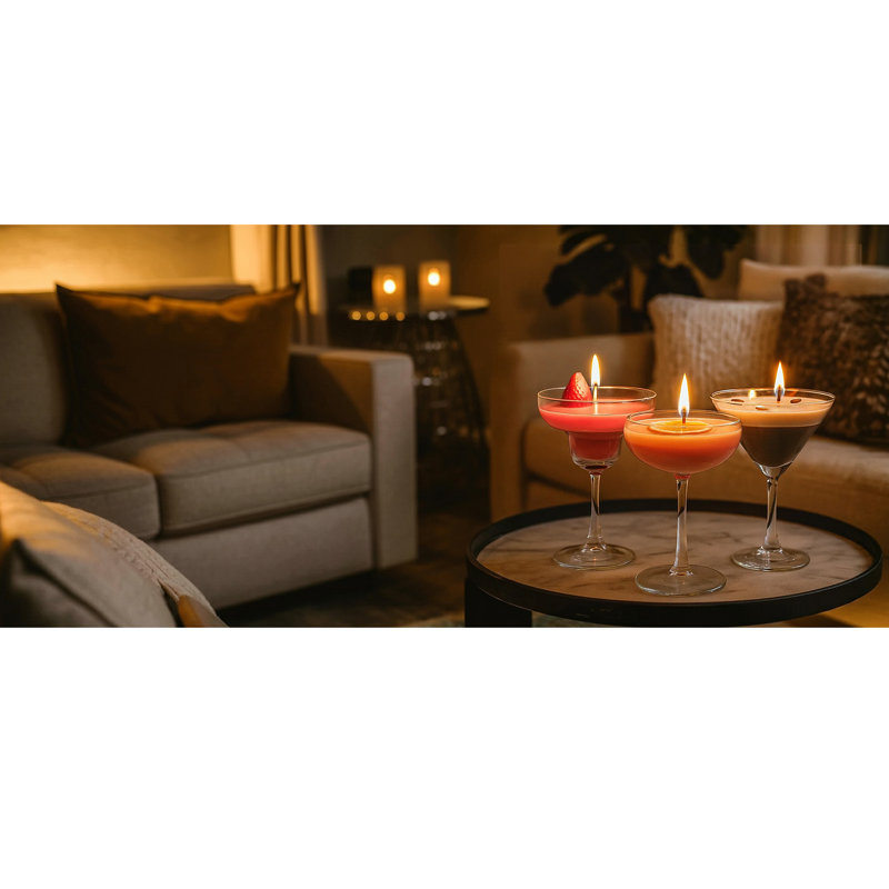 Cocktail Candle Set