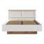 Country Style Bed with Slatted Frame, Engineered Wood, Riviera Oak / Sibiu Larch Light Decor,-132652484