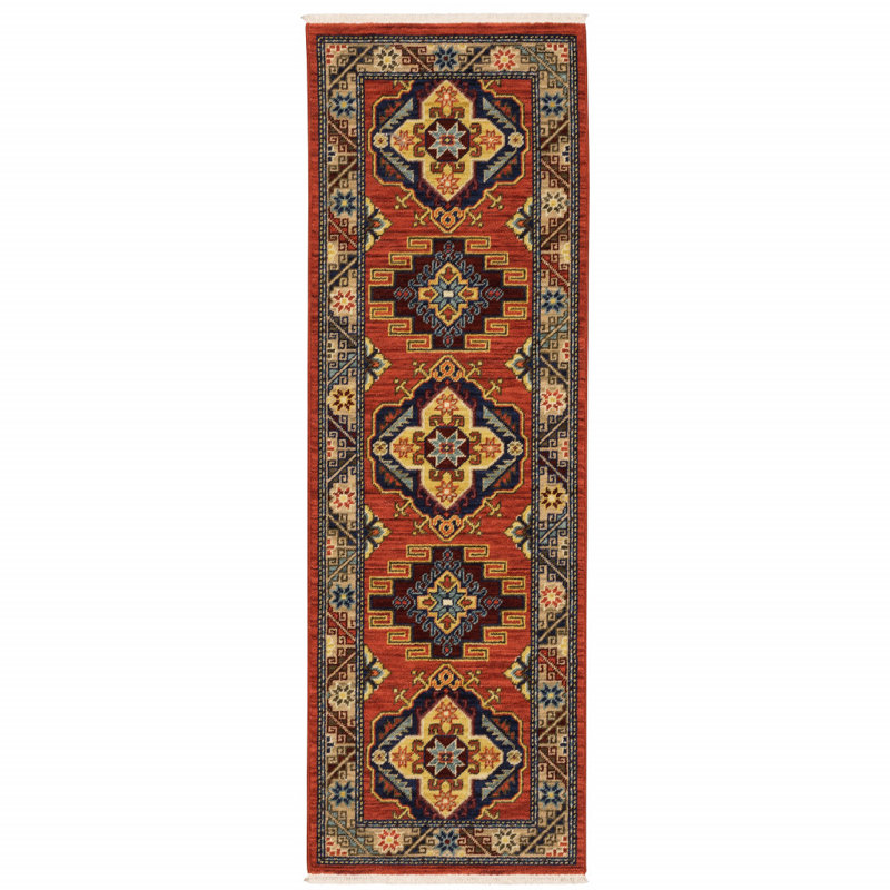 Oaklynn Oriental Indoor Rug, Runner 2' x 6'