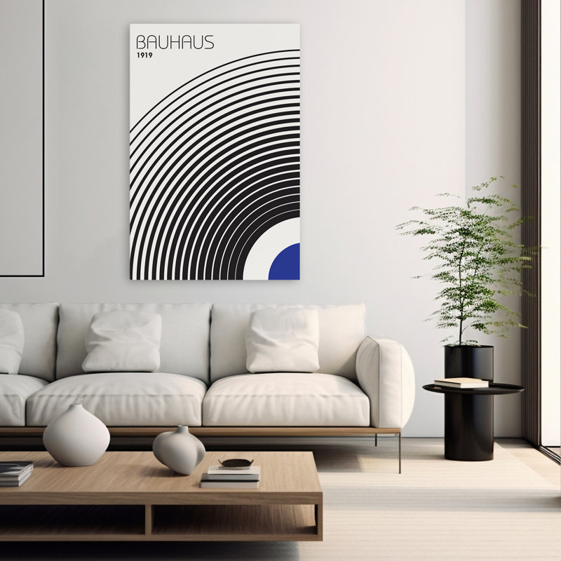Bauhaus 4 - Design and Type Art moderne, H 60 po x l 40 po