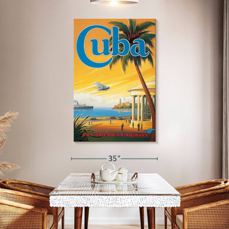 Gillard Visit Cuba, 51" H x 34" W