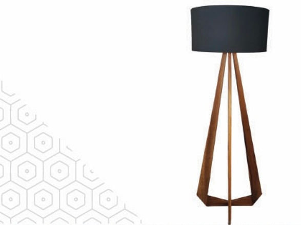 Jash 70'' Polished Tray Table Floor Lamp