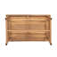 Table basse de patio en bois d'acacia