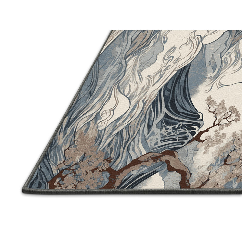 Sakura Sunset Rug, Rectangle 8' x 10'