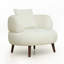 Fauteuil seau avec repose-pieds Nordic