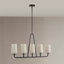 5-Light Linear Chandelier
