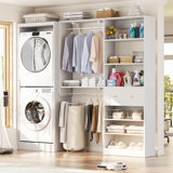 Riobe 28.3'' - 59.8'' W Closet System