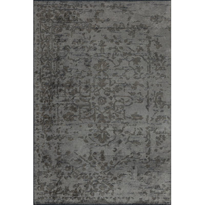 Tapis oriental gris / noir Rapture