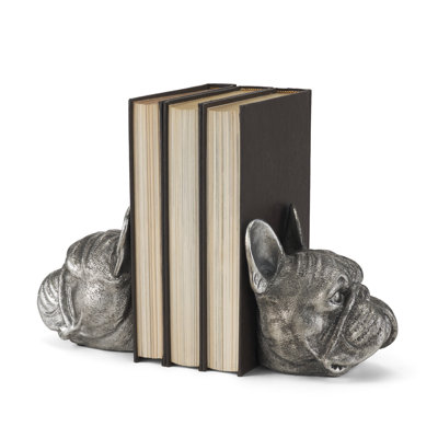Modern & Contemporary Resin Non-Skid Bookends