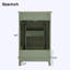 Petit meuble-lavabo moderne avec lavabo en céramique-295686031-295686129