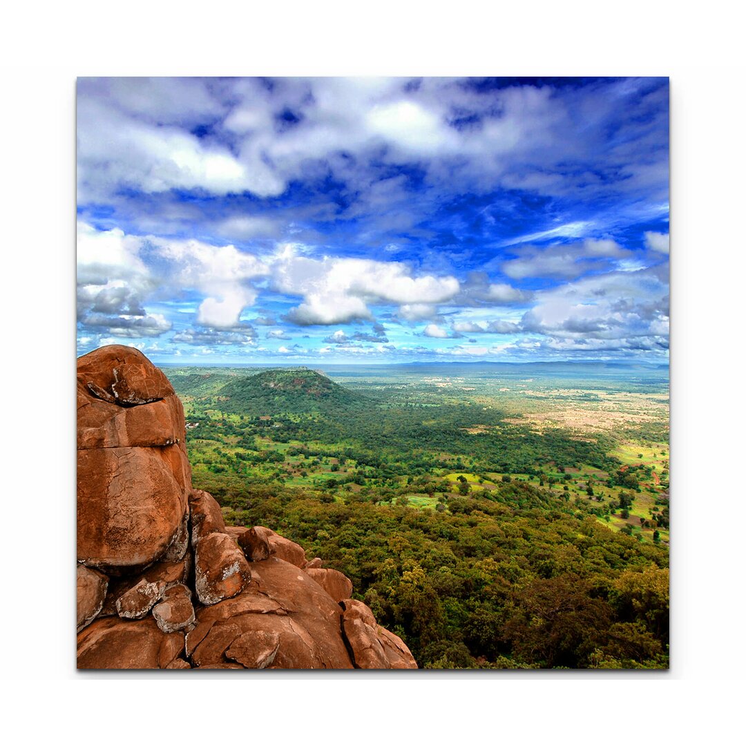 Leinwandbild Blick auf den Niokolo Nationalpark