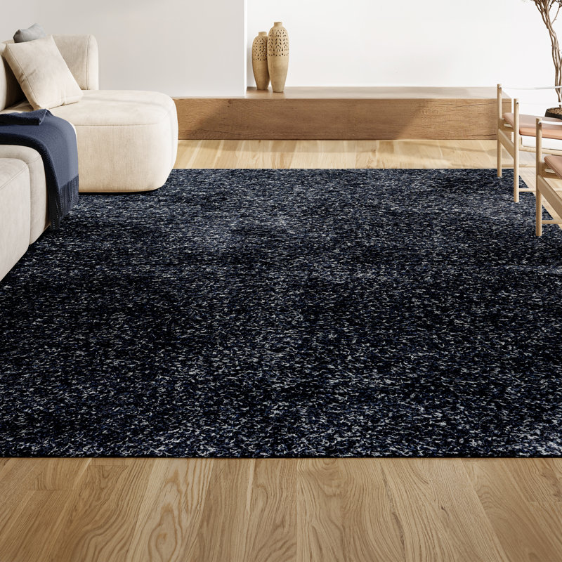 Tapis bleu Felicdad, Rectangle 7 pi 9 po x 10 pi