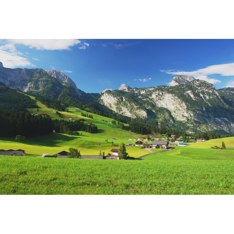 Alea Abtenau, Austria - Wrapped Canvas Print, 30cm H x 46cm W x 3.8cm D