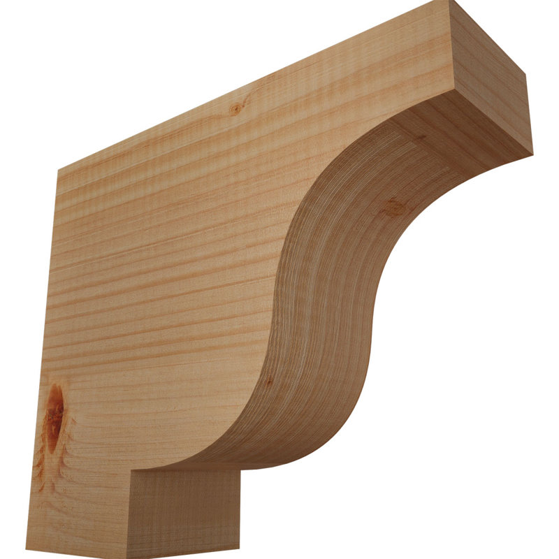Queue de chevron lisse Newport, Sapin de Douglas, H 10 po x l 12 po x P 3,5 po