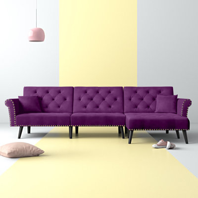 Velvet Sectional