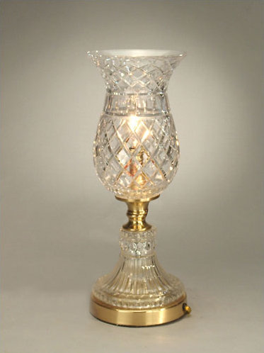 Lampe ouragan Travolvo en laiton antique clair