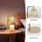 Candle Warmer Lamp with Timer & Dimmer, Adjustable Height Electric Wax Melt Warmer with 2 Bulbs, Amber K9 Crystal for Home Decor, Ideal Christmas & Mother‘s Day Gift-2045530629