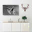 Two Butterflies - Wrapped Canvas-55361544