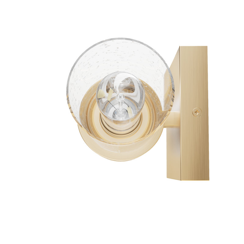 Lenlock 2 - Light Dimmable Vanity Light, Clear, Gold