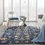 Geomar Ikat Synthetic Area Rug-49422461