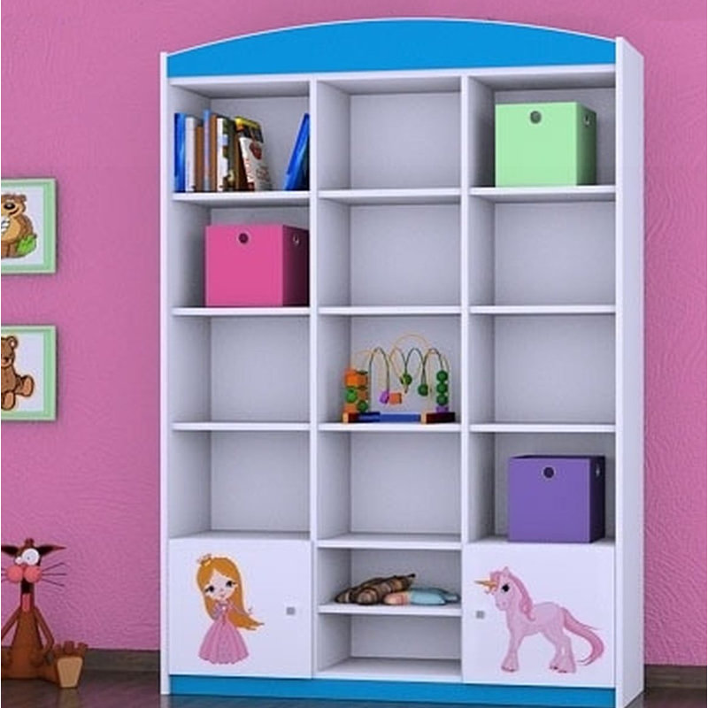 Meredith 183cm H X 132cm W Kids Cube, Blue