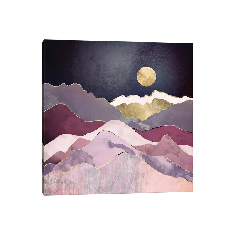 Raspberry Dream by SpaceFrog Designs - Wrapped Canvas Painting, 45.72 cm H x 45.72 cm W x 1.91 cm D