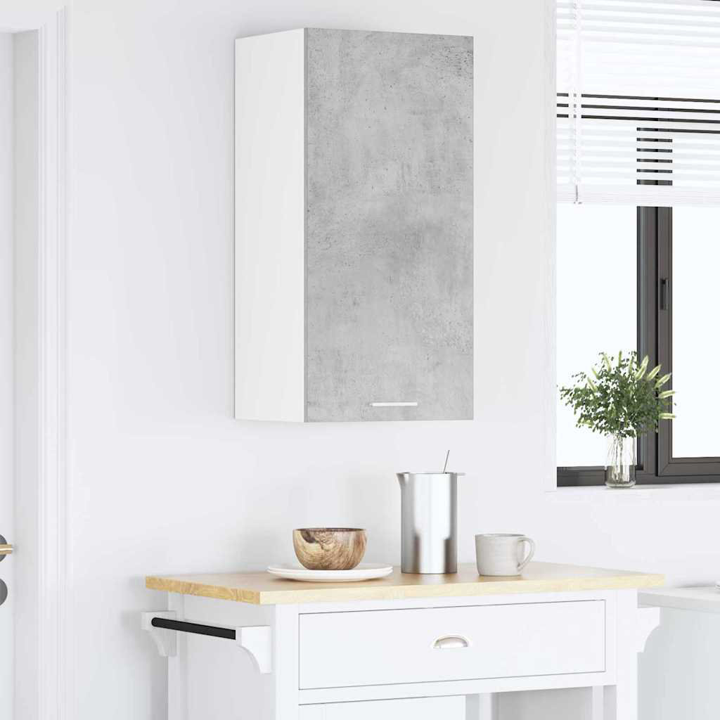 Vidaxl Hanging Cabinet Riga Artisan Oak And White 40 X 31 X 80 Cm