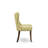 7 Piece Dining Table Set Consist of a Rectangle Dining Room Table with X-Legs and 6 Limelight Linen Fabric Upholstered Chairs, Distressed Jacobean-1440927877-1440927876-1440927879