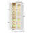 67.5'' Tall Shoe Cabinet With 4 Doors, 8-Tier Shoe Storage Cabinet With Adjustable Shelves-1212878317